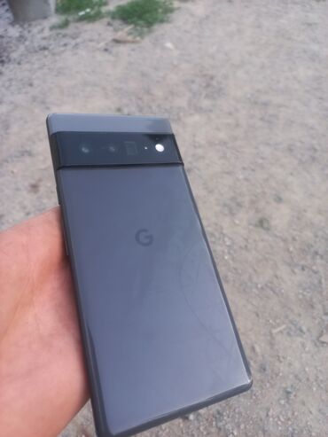 телефоны ретми: Google Pixel 6 Pro, Б/у, 256 ГБ, цвет - Черный, 1 SIM, eSIM