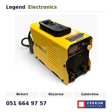 acar yazan: Elan başlığı: Metal qaynaq aparatı əl ilə qövs qaynağı üçün 650 W — 1