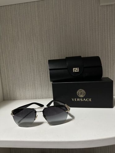 Солнцезащитные очки: Солнцезащитные очки очки, Versace, Унисекс, Авиатор, Оригинал, Новый — 3