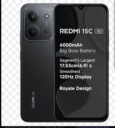 android auto: Смартфон Redmi 15C 5G - Экран 6.9" (17.53 см), частота обновления 120 — 1