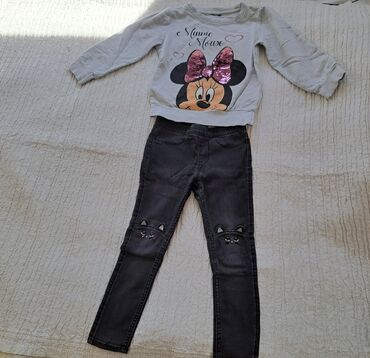 haljinica a: Zara, Set: Trousers, Sweatshirt, 104-110