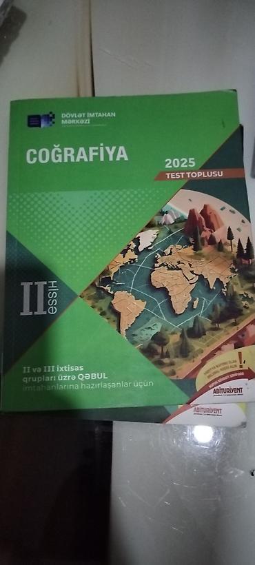 array informatika pdf: Məhsul: “Coğrafiya 2025 – Test Toplusu”, Hissə II Nəşriyyat — 1