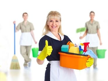 Домашний персонал и уборка: Нужна женщина для уборки в магазине Рабочий график с 9:00 до 15:00 С