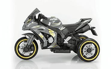cropp patike: Motor NINJA 2.0 Sivi – Veliki dečiji motor na akumulator na 3 točka — 2