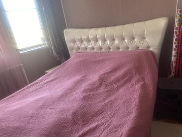 высокая кровать: Б/у, Двуспальная кровать, С матрасом, Азербайджан