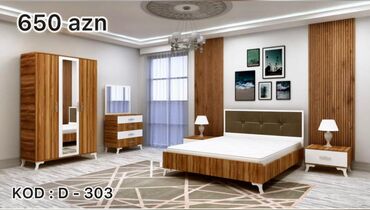 Yataq otağı dəstləri: İkinəfərlik çarpayı, Komod, Dolab, 2 tumba, Rusiya, Yeni -da lalafo.az — 2 Yataq otağı dəstləri: İkinəfərlik çarpayı, Komod, Dolab, 2 tumba, Rusiya, Yeni — 2