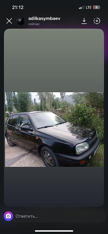 Volkswagen Golf: 1995 г., Кол менен иштөөчү, Бензин, Хетчбек — 3