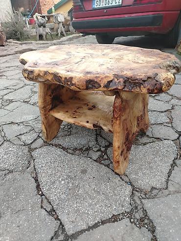 Antique Club Tables: KLUB STO MASIV NOV PUNO DRVO AKCIJA | Cene nisu fiksne, odredite ih — 9