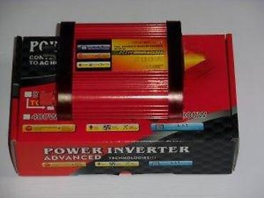 Pretvarači napona: Pretvarač napona – Power Inverter 500W - Ulaz: 12V DC (auto — 9
