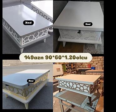 Düz masa, Açılmayan, Təkərsiz, Zəmanətsiz
