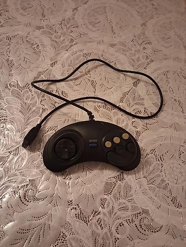 сега: SEGA tipli naqilli oyun joysticki - Korpus: qara rəng, ergonomik — 1