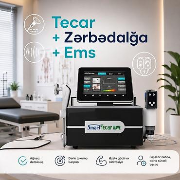 tib: Fizioterapiya. Smart tecar 3 in 1. Tekar + zərbədalğa + ems — 1