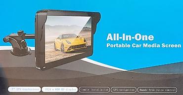 polovni tableti sa sim karticom: All-In-One Portable Car Media Screen – prenosivi multimedijalni ekran — 1