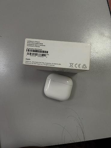 ipod mini: Беспроводные наушники-вкладыши, Apple, AirPods 4, Б/у — 4