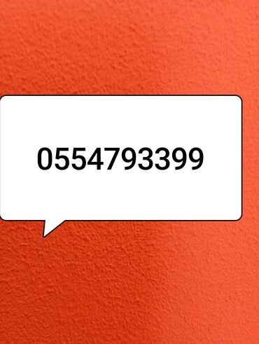 SİM-kartlar: Nömrə: ( 055 ) ( 4793399 ), Yeni