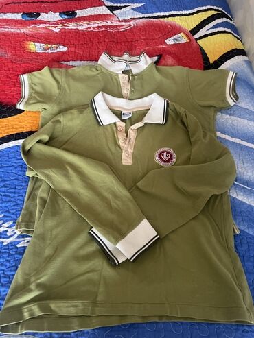 uşaq üçün məktəb köynəyi: Məktəbli forması, Oğlan üçün, 10 - 12 yaş, İşlənmiş