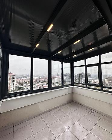 balkon aksesuarları: Şüşə balkon və terras sistemləri – sürüşən və qatlanan panellər — 2