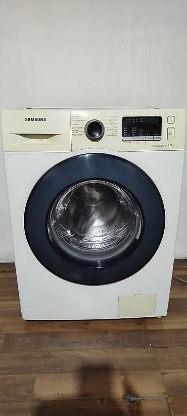 naxis masini: Paltaryuyan maşın Samsung, 6 kq, İşlənmiş, Avtomat, Qurutma var, Kredit yoxdur, Pulsuz çatdırılma — 1