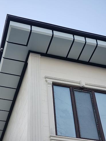 Алюминиевые композитные панели (Алюкобонд): Алюминиевые композитные панели для подшивки карнизов и потолков — 9