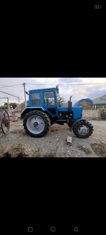 Traktorlar: Traktor Belarus (MTZ) 82, 1991 il, motor 2.4 l, İşlənmiş — 2