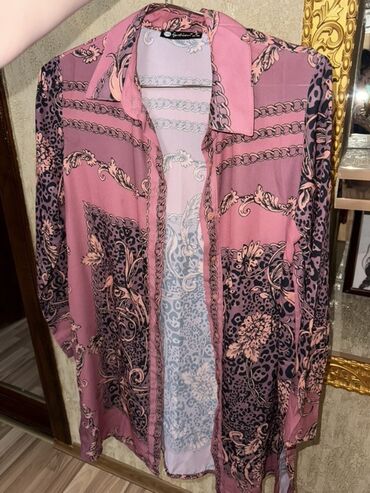 Köynək və bluzalar: Qadın köynəyi – düyməli - Ölçü: 36 (etiketdə “6m 36 razmer” qeyd — 2