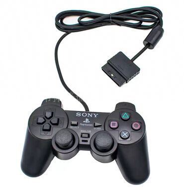 купить джойстик для телевизора: Проводной геймпад Sony для PlayStation 2 (совместим с PS1/PS2) -