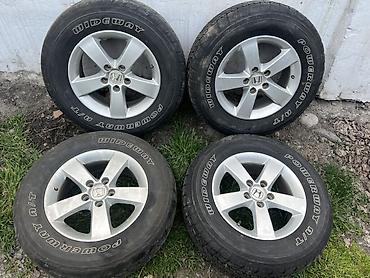 колеса на квадроцикл: Комплект из 4 колес в сборе: литые диски Honda + шины Wideway Powerway — 1