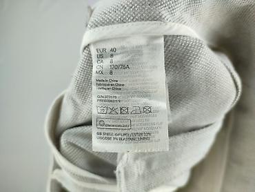 klapki hemes: H&M, Spodnie materiałowe damskie, rozmiar L — 5