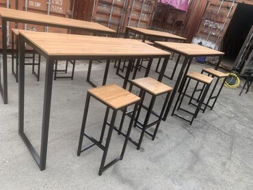 Столы и стулья для кафе: Стол и стул для кафе, Новый, Платная доставка, Самовывоз — 9