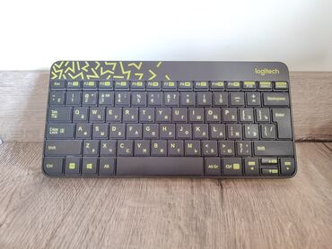 nodbuk ucuz: Simsiz klaviatura və siçan dəsti Logitech mk240