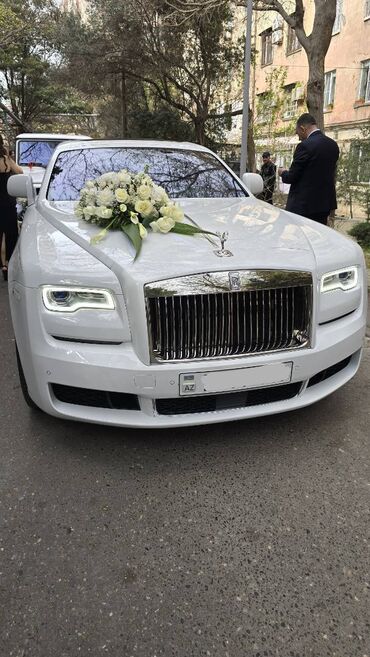 Nəqliyyat vasitəsinin icarəsi: Rollse Royce Ghost white Toy, Nişan və digər tədbirlər üçün sifariş -da lalafo.az — 14 Nəqliyyat vasitəsinin icarəsi: Rollse Royce Ghost white Toy, Nişan və digər tədbirlər üçün sifariş — 14