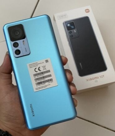 Xiaomi: Xiaomi 12T, 256 GB, rəng - Mavi, 
 Sənədlərlə