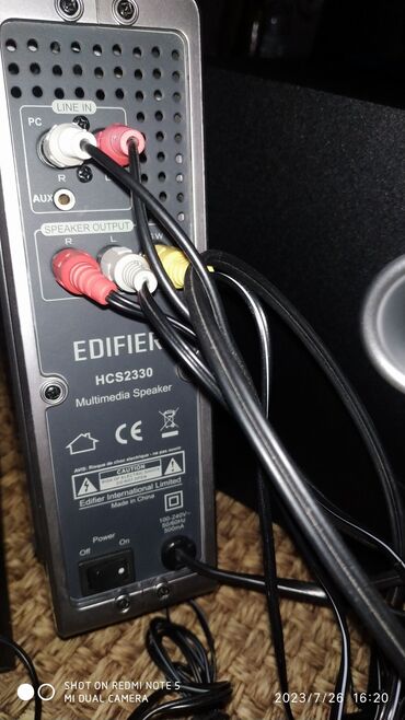 Dinamiklər və kolonkalar: Yeni Edifier Kolonka, Növ - Portativ, rəng - Qara — 16