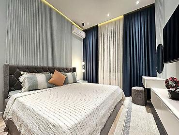 Посуточная аренда квартир: 1 комната, Душевая кабина, Постельное белье, Кондиционер — 11