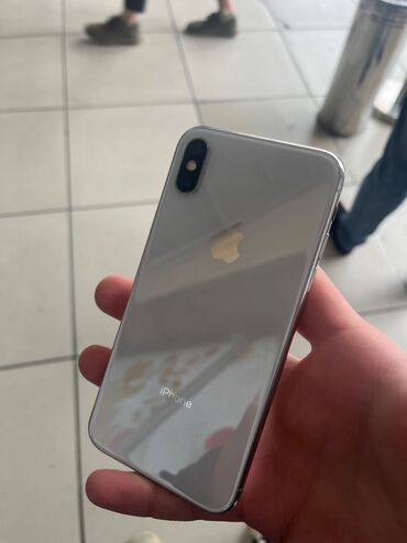 iphone x azerbaycan: IPhone X, 64 GB, Ağ