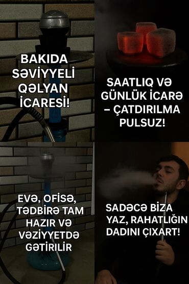 qelyan arenda: Qəlyan icaresi (Günlük Həftəlik)
