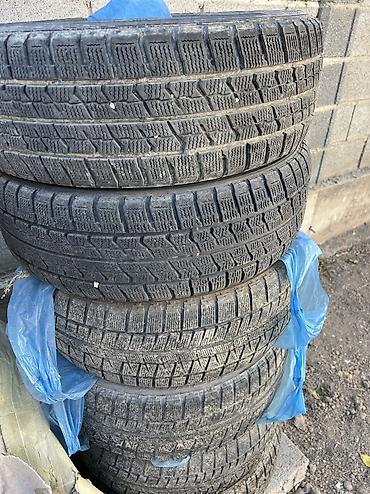 Шины 215 / 55 / R 17, Зима, Б/у, Комплект, Легковые, Япония, Bridgestone