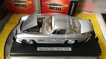 Avtomobil modelləri: Коллекционная модель Mercedes-Benz 300SL Coupe W198 Silver 1954 — 22