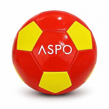 futbol corabı: №: 8667 Məhsulun adı: Futbol üçün top Aspo, qırmızı/sarı, ölçü 5 — 1