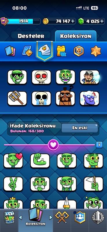 clash royale hesabı: Clash Royale hesabı – “Mirvalex” - Kral səviyyəsi: 16 (Maksimum) - — 7