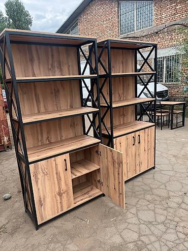 Книжные полки: Книжная полка, Новый, Железо, Напольная, Самовывоз, Платная доставка — 57