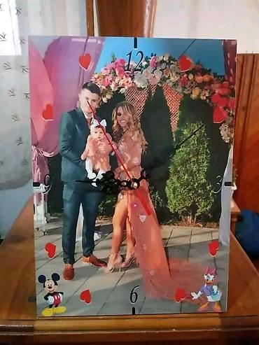 Satovi za kuću: Personalizovani zidni/sobni sat sa vašom fotografijom ZIDNI sat sa — 2