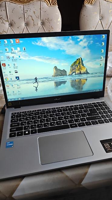 acer: Acer noutbuk – 15.6" Full HD (1080p) ekran, gümüşü korpus Texniki — 1