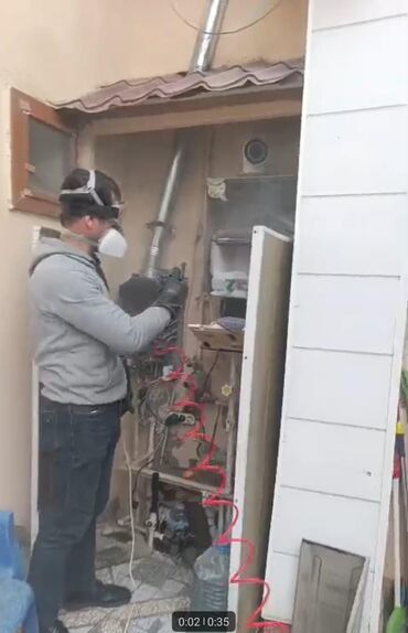 Kombi təmiri: Kombi radiatorlar (radiatorlar sökülmədən) radiatorların xətlərin — 7