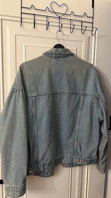cinsi: Bershka qadın denim cins gödəkcə. Ölçü - M — 3