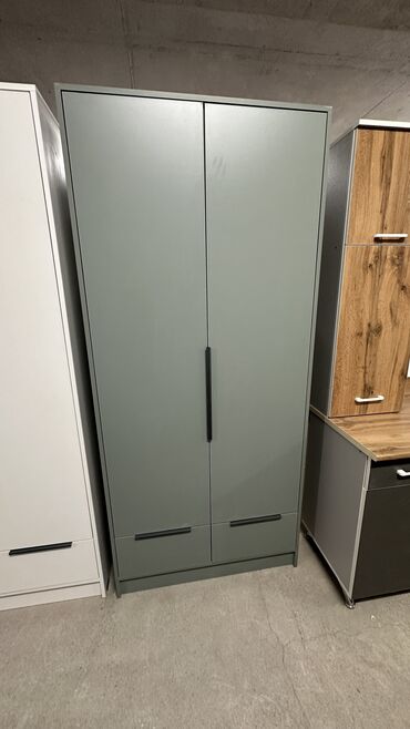 Шкафы для одежды: Шкаф для одежды, Новый, Прямой, ЛДСП — 9