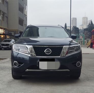 sənətsiz maşın: Nissan Pathfinder: 3.5 l | 2014 il Ofrouder/SUV