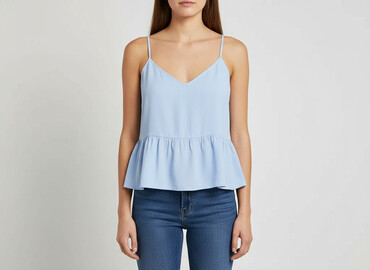białe t shirty pod marynarkę: Miss Selfridge, Top damski, rozmiar L