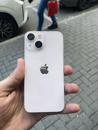 apple adapter 20w: IPhone 13 mini, 128 GB, Çəhrayı, Face ID — 2