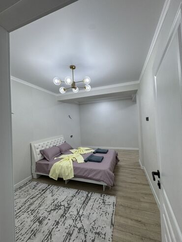 Посуточная аренда квартир: 2 комнаты, Душевая кабина, Постельное белье, Кондиционер — 2